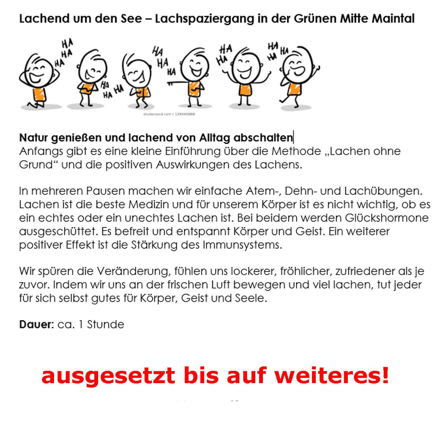 Lachend um den See0